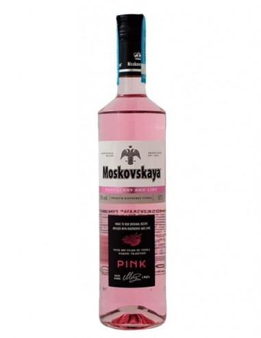 MOSKOVSKAYA PINK RASPBERRY LIME 70CL