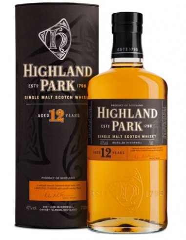 WHISKY MALTA HIGHLAND PARK 12 AÑOS