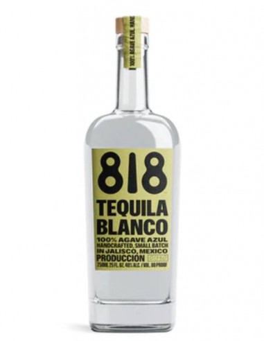 818 TEQUILA BLANCO 70 CL