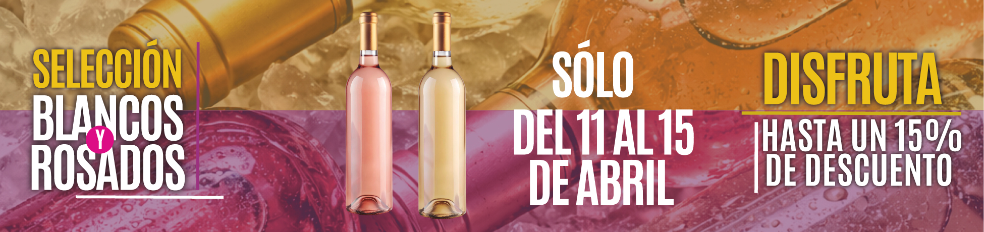 BLANCOS Y ROSADOS DESCUENTO